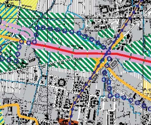 Piano Territoriale di Coordinamento Provinciale Data di approvazione Descrizione delle previsioni che insistono sull area censita Stralcio delle mappe rilevanti 22/04/2004 TAVOLA E4 4i ORGANIZZAZIONE