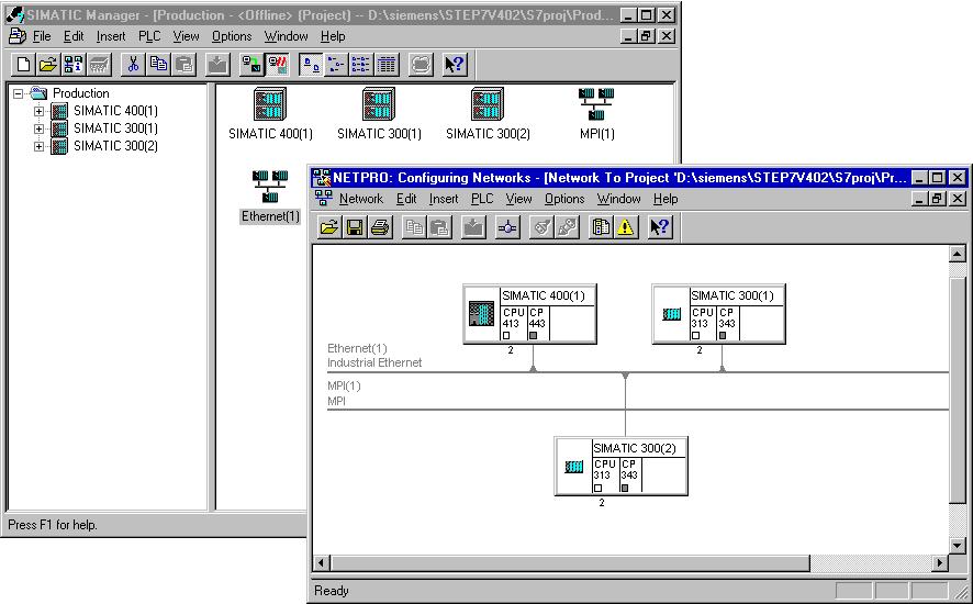 1 Comunicazione tramite CP Ethernet in stazioni S7 