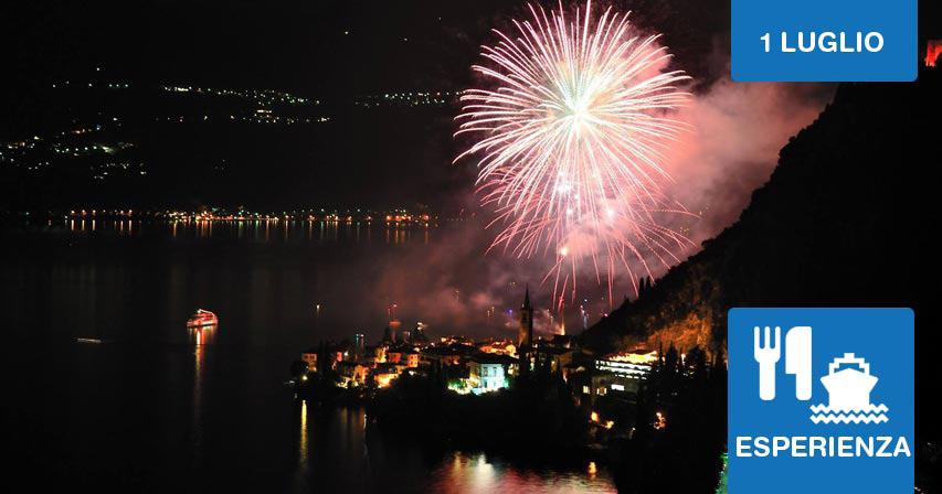 La magia dell estate a Varenna: crociera con cena e fuochi d artificio domenica 1 LUGLIO Se stai cercando una cena alternativa: ecco una fantastica crociera con cena sul Lago di Como!