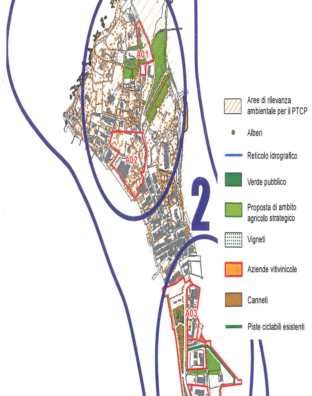 L intervento inserito in Ambito 1 nucleo storico II ambito urbano consolidato non implica alcun consumo del suolo.