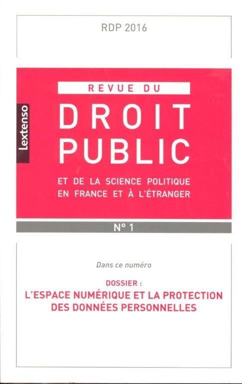 REVUE DU DROIT PUBLIC