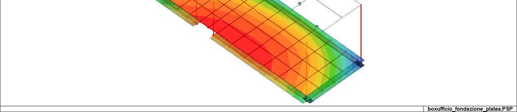 La pressione massima risultante dal calcolo eseguito con elaboratore risulta pari a: σ E,d max = q max = 0.