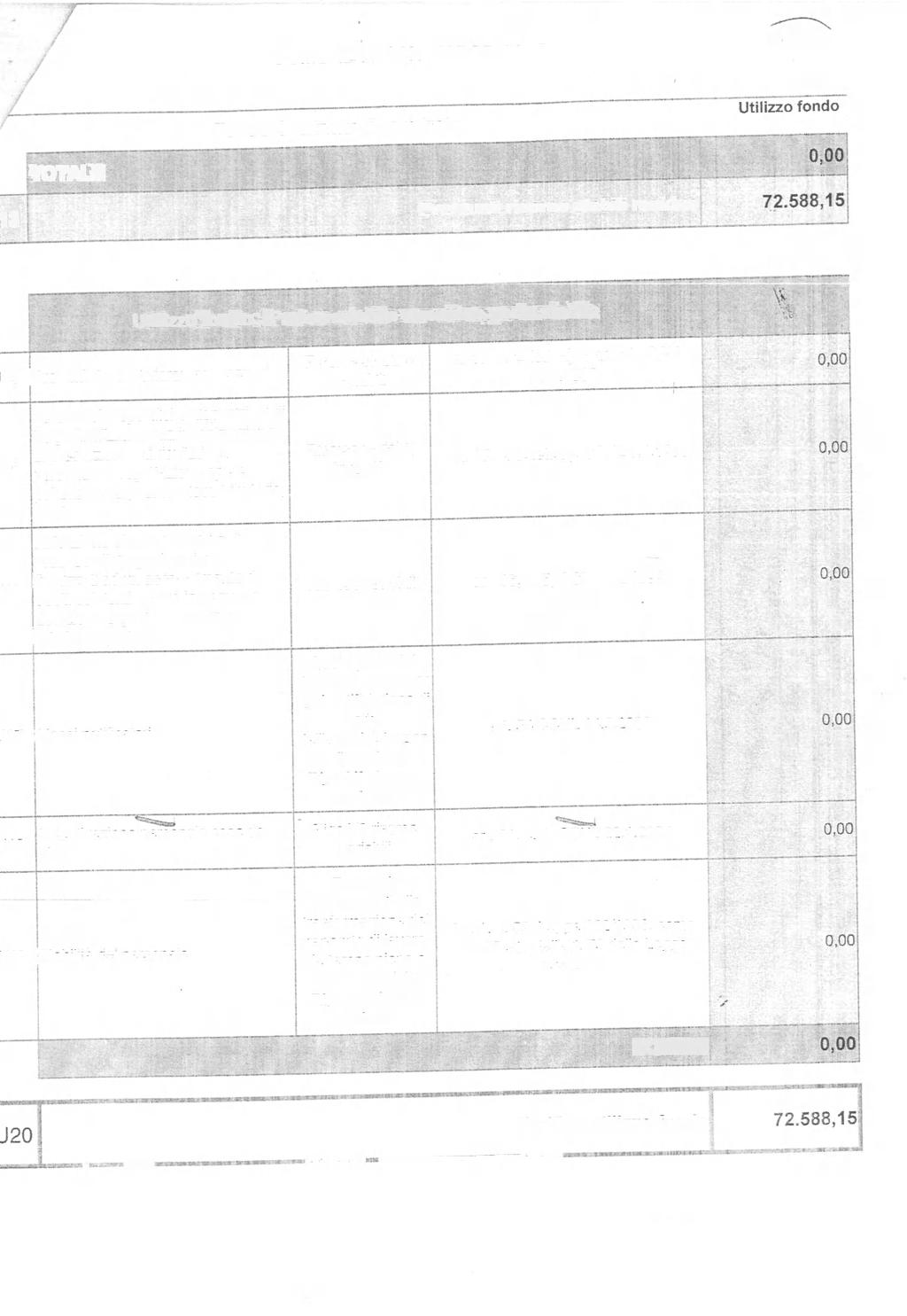 COMUNE DSAN MARCELLNO Fondo Contratto Decentrato TOTALE 13 Eventual rsorse stabl resdue Utlzzo fondo - Parte varable e resdua parte stable 14 Produttvtà e mgloramento servz Rsorse stabl + varabl