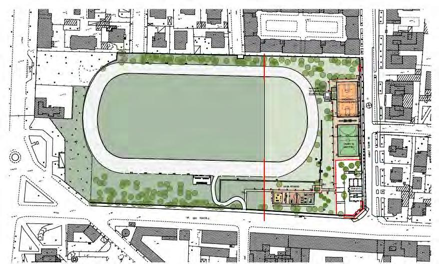 Riqualificazioni aree sportive parco Sam Quilleri (2018) Progetto