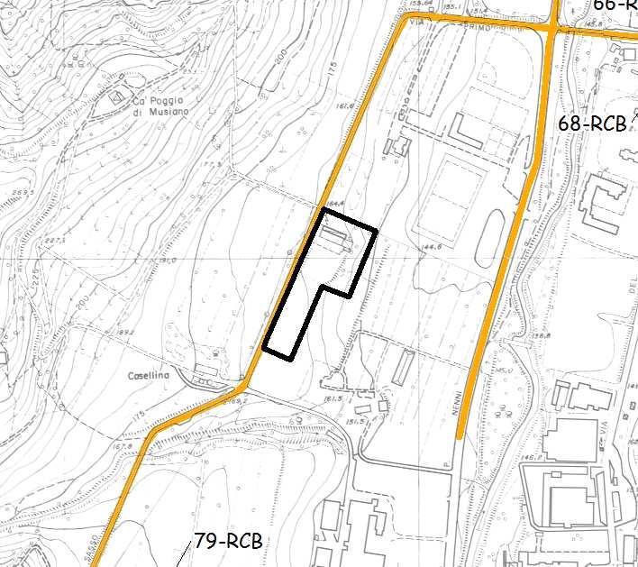 PSC - Tavola T.2 TUTELA DEGLI ELEMENTI DI INTERESSE STORICO-ARCHITETTONICO E/O TESTIMONIALE TUTELE STORICHE: Viabilità storica Individuazione grafica: Tavola PSC.P/T.