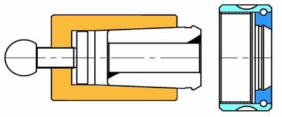 utensili permettendo finiture delle superfici of the worked surfaces, due to the drastic reduction of the molto accurate.