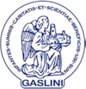 CONVEGNO 24-25 novembre 2017 CISEF Centro Internazionale Studi Germana Gaslini Genova Via Romana della Castagna, 11A canc.