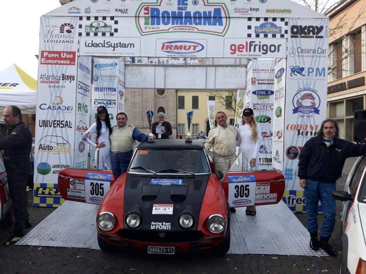 Domenica 8 aprile Savignano Sul Rubicone una vittoria meritata per i portacolori del team meldolese che hanno lottato fino alla fine con i toscani Andrea Forzi e Marco Monciatti su Renault R5 Alpine