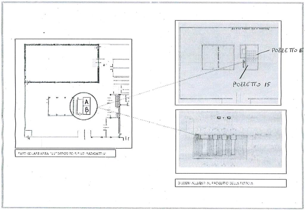 Attività di controllo in relazione alla presenza di liquido contaminato sul fondo di una buca durante le operazioni di rimozione delle sorgenti ad alta attività presso il deposito Sorin Site