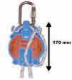 RECUPERO - SOCCORSO ATTREZZATURA SPECIALE Discensori EN 341/1993 classe A - EN 1496 classe A (per fune Tractel diam.