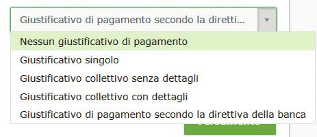 5. Tutti i pagamenti che sono stati eseguiti vengono visualizzati di default nell e-banking.