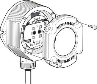 OMI-2 guida all installazione Manutenzione 4.2 Rimozione del vetro dell unità OMI-2 Per regolare lo switch o installare componenti sostitutivi, non è necessario rimuovere l'unità OMI-2 dalla macchina.