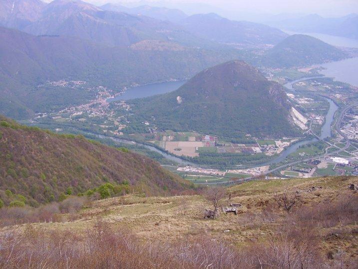 Il Mont Orfano, solitario tra i due