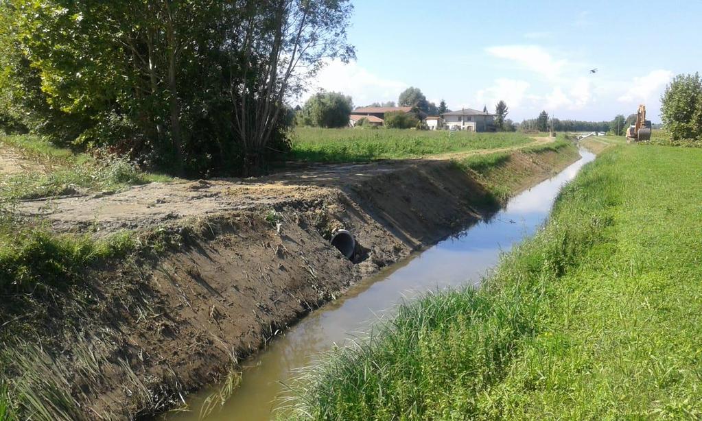 - SCOLO LIMINELLA VICENTINA, ricalibratura ed arginatura per