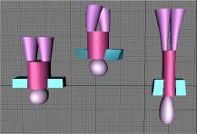 Duplicaioni In 3D Studio le operaioni di duplicaione si eseguono attraverso il comando