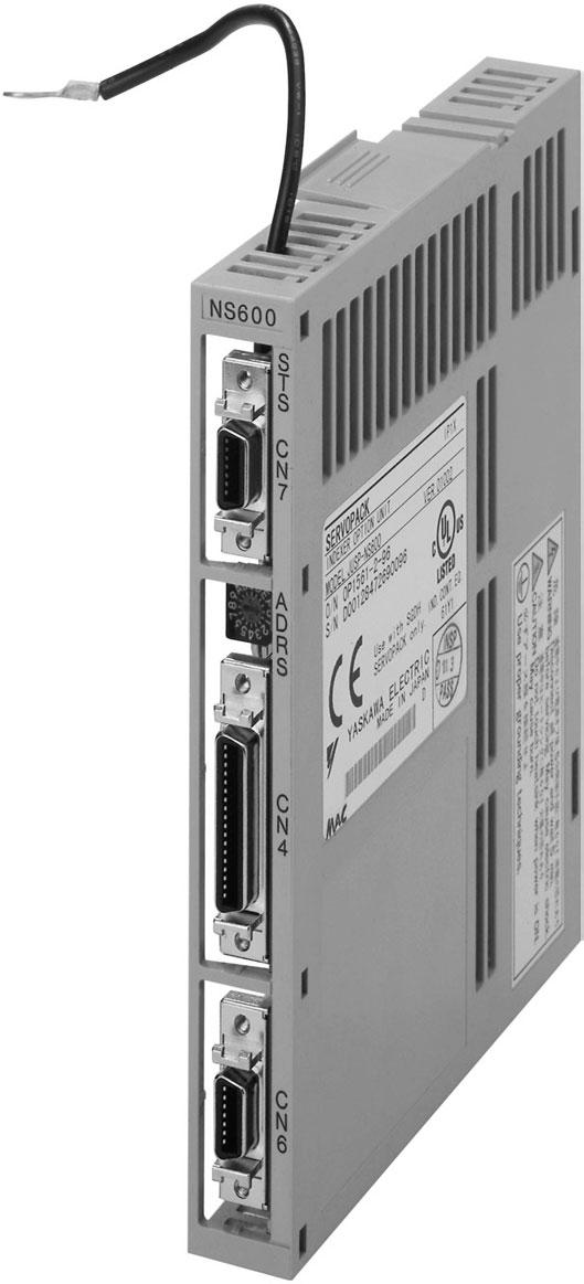 Legenda Messa a terra Collegato al terminale di messa a terra del servoazionamento Schede controllo assi LED (STS) Spia di stato (verde o rossa) Connettore RS-22C per NS00 Software di configurazione