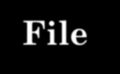 File - esempio File miofile = new File("costituzione.txt"); if (!miofile.exists()) { System.out.