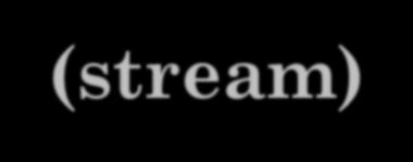 il concetto di flusso (stream) o un flusso (stream) è una sequenza continua e monodirezionale di informazioni che transitano da un entità a un altra o un programma può essere la sorgente o la