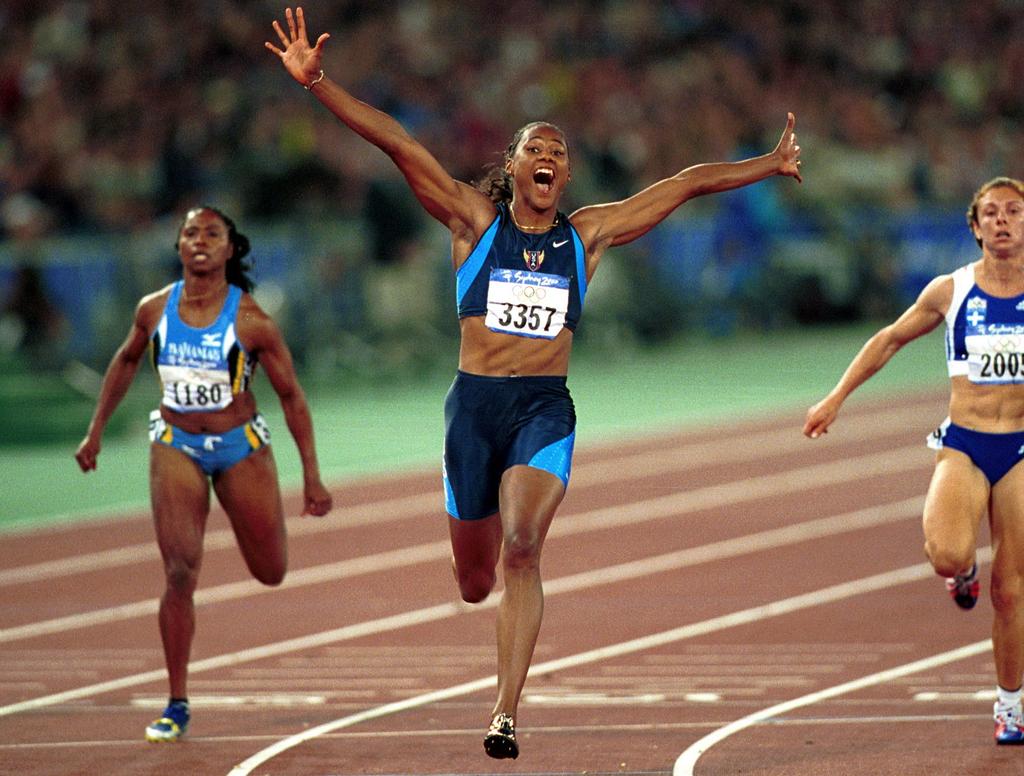 MARION JONES Atleta afro-americana che dopo un passato