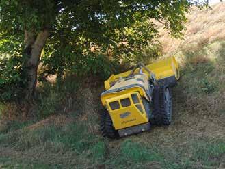 terreni più impegnativi con scarsa