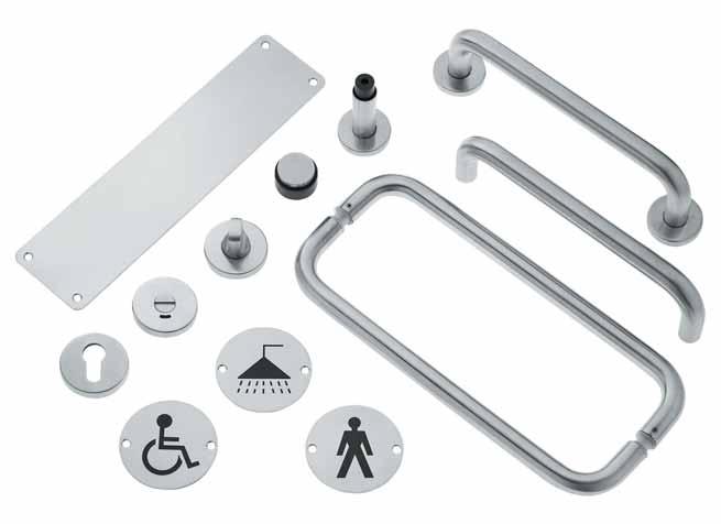 Material Stainless steel 304 ACCESSORI AI 61 AI 60 AC 21/A AC 21/B AI 35 AC 23/A AC 23/B AI/SS AC 22/A AC 22/B ART. AI 60 Fermaporta a pavimento Floor door-stop ART.