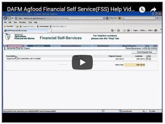 Financial Self-Services Questo video mostra come accedere a FSS 3 minuti e 51 secondi di video