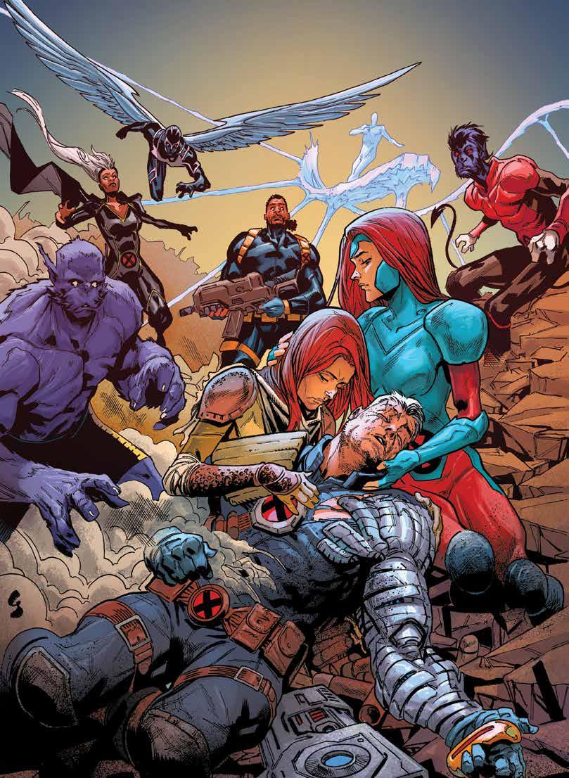 X-MEN BLU 20 EXTERMINATION: EPILOGO Gli X-Men e i loro conoscenti piangono gli eroi caduti nel corso di Extermination, in special modo Hope Summers e un ospite a sorpresa!