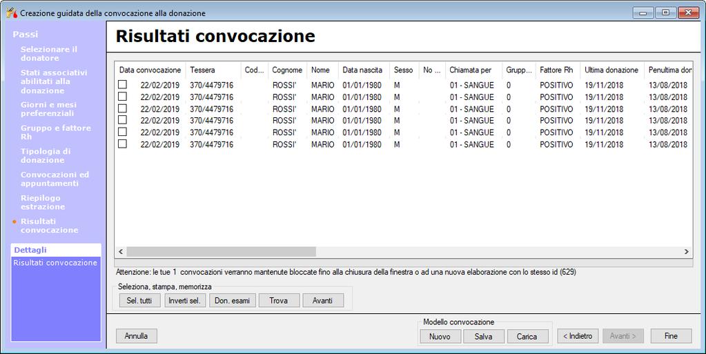 Questo, però, può essere scomodo nel momento in cui più persone fanno liste di convocazione poiché, se la prima persona prende tutti i nomi, gli altri utenti non avrebbero disponibilità per eseguire