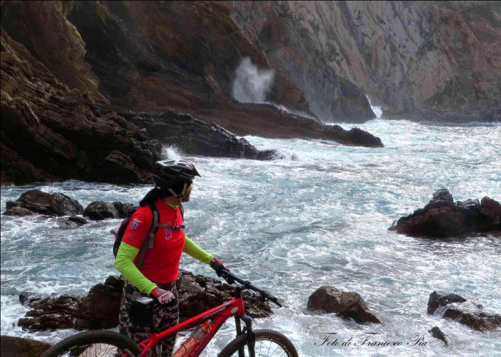 sterrata prosegue all ombra di un bel bosco di sughere, con un susseguirsi di salite e discese a tratti tecniche e qualche profonda pozza d acqua da superare con attenzione.