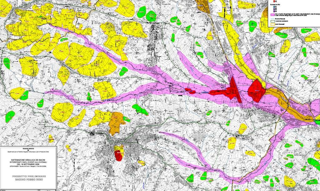 3. LINEAMENTI GEOMORFOLOGICI E IDROGEOLOGICI L attuale assetto geomorfologico dell area dei due sub bacini è collegato all evoluzione tettonica del bacino stesso, attuatasi nel tardo Pleistocene e