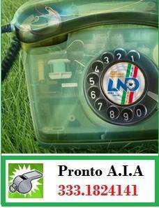 Si informano le società che anche per le gare dei Campionati Allievi e Giovanissimi è stato istituito, in collaborazione con il Comitato Provinciale Arbitri di Palermo, una linea telefonica PRONTO A.