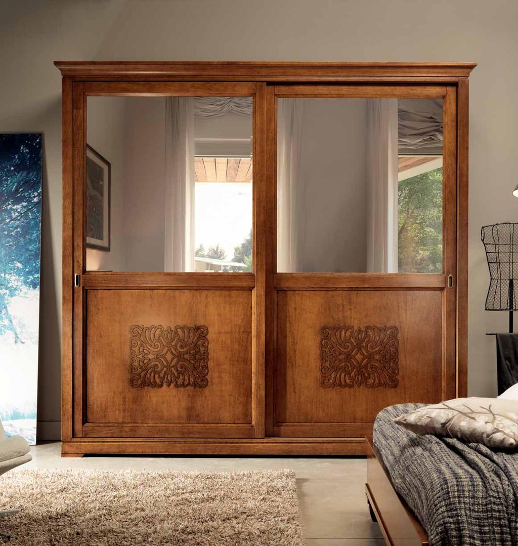 SPECCHI WARDROBE WITH 2 SLIDING DOORS