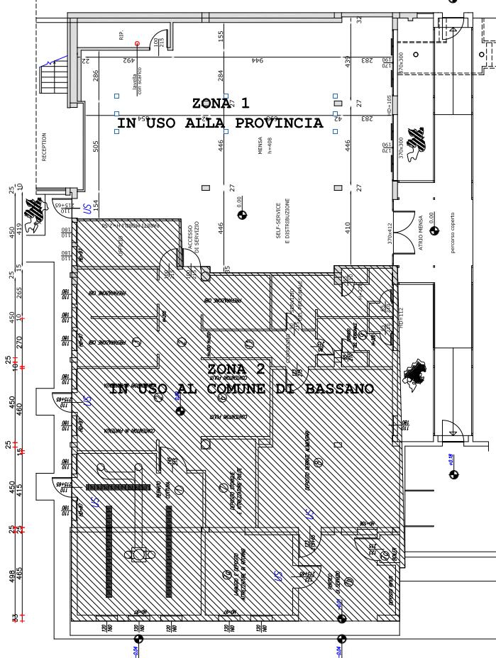 PLANIMETRIA CON ZONA 1 (Provincia di Vicenza) e ZONA 2