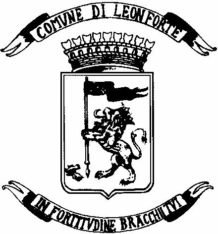 COMUNE DI LEONFORTE Provincia di Enna STATUTO FONDAZIONE GENERALE GIUSEPPE DOLETTI APPROVATO CON