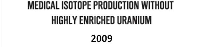 Riferimenti utilizzati per stime dei ratei di produzione K. Abbas et al., NIMA 601 (2009) 223 228 2009 Tk Takas et al.