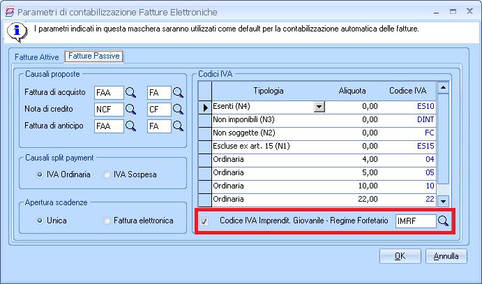 ANOMALIE RISOLTE Contabilizzazione fatture di acquisto Contribuenti minimi / Regimi forfetari E stata risolta l anomalia che non consentiva il corretto caricamento delle fatture di acquisto dei