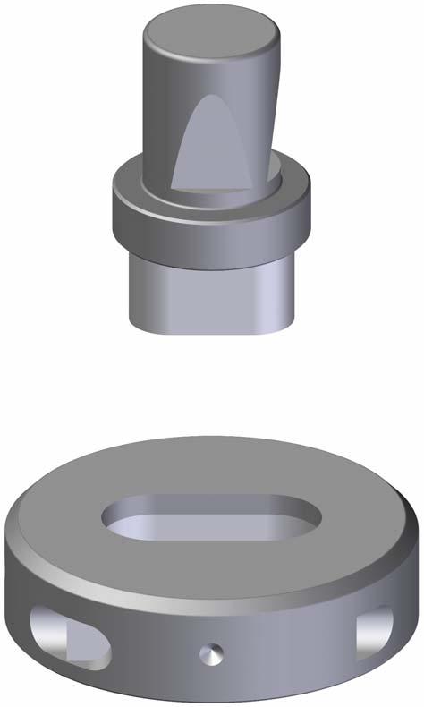 FABZVP00REV040 FICEP - SERIE 80 MAGGIORATA UTENSILI PER PUNZONATRICI UNIVERSALI MAX = mm 00,0 F30000.YYY Punzone Tondo Magg. mm 5, 00 F3W00.YYY Magg.