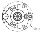 Massimo diametro punta Max bit diameter mm 13 Massimo diametro lama Max blade diameter mm 200 Peso Weight kg 5,2 Lubrificazione Lubrication grasso grease Massima temperatura Max temperature C /F