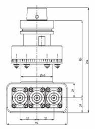 MASTER LINE HBORE 29L0078819E Massima velocità rotazione mandrino Max spindle speed giri/min rpm 6000 * Massima velocità