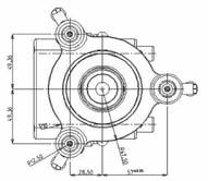 coupling HSK 63F ** Attacco utensile Tool coupling - Diametro codolo Tool shank diameter mm 6 Massimo diametro punta Max bit