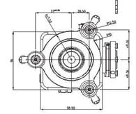 temperatura Max temperature C /F 85/185 Orientamento angolare Aggregate rotation 0/360 in continuo continuous Connessione asse C C