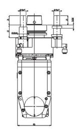 ** Diametro attacco utensile Tool coupling diameter mm 30 Diametro codolo Tool shank diameter mm - Massimo diametro punta Max bit