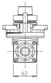 FAST LINE Massima velocità rotazione mandrino Max spindle speed giri/min rpm 10850 * Massima velocità rotazione utensile Max tool