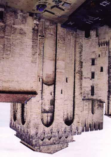 FIG. 8 - La Torre del Papa dalla Grande Corte, da A.