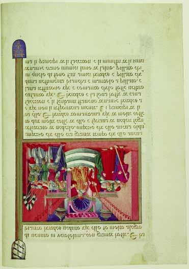 FIG. 2 - Cristoforo de Predis, Cristo davanti a Erode, 1476, in