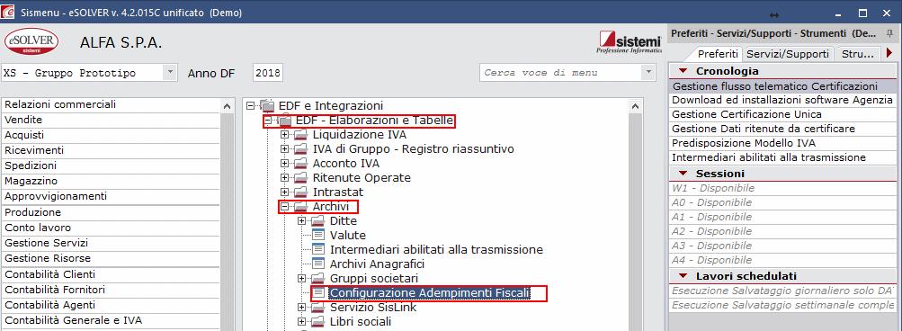 ELABORAZIONE DATI FISCALI: OPERAZIONI DA ESEGUIRE PER LA PREDISPOSIZIONE DELLA DICHIARAZIONE IVA 2019 Con la versione 2019.