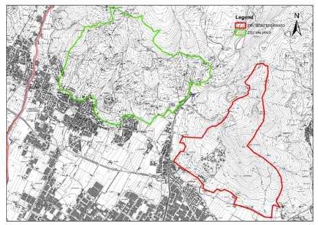 Tavola 2.4: Zrv approvate con il PFVP 2013-2015 La cartografia del Distretto è stata pertanto aggiornata con i nuovi confini delle due nuove UDG con i relativi punti auto.