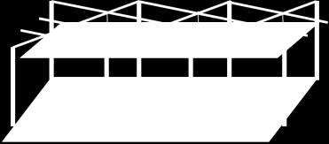 La copertura, rappresentata in figura, è sostenuta da un telaio cui sono connessi fili lunghi 50 cm a sezione circolare, sempre in AISI 304, di diametro pari a 1 mm (fy = 600 MPa, ft = 800 MPa, E=190