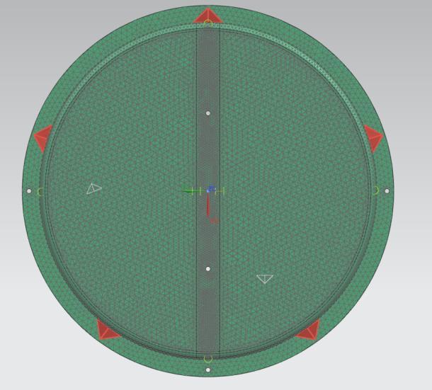 67 7..1 Verifica spessore delle lamiere Per verificare se la geometria scelta sostiene i carichi a cui sarà sottoposto, verrà usato il software NX per effettuare un analisi agli elementi finiti (FEM)