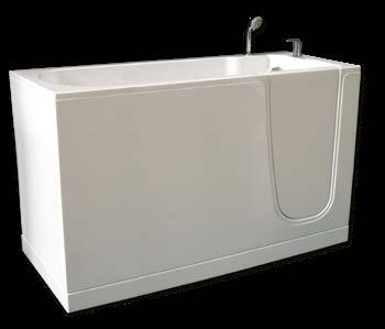 VASCHE TERZA ETÀ SANITARI E ACCESSORI PER LA SICUREZZA IN BAGNO 36 VASCA TERZA ETÀ STORM 140 ST13887 ST13888 ST13889 ST13890 vasca 140 con porta DX e seduta SX con rubinetteria ed erogazione dal